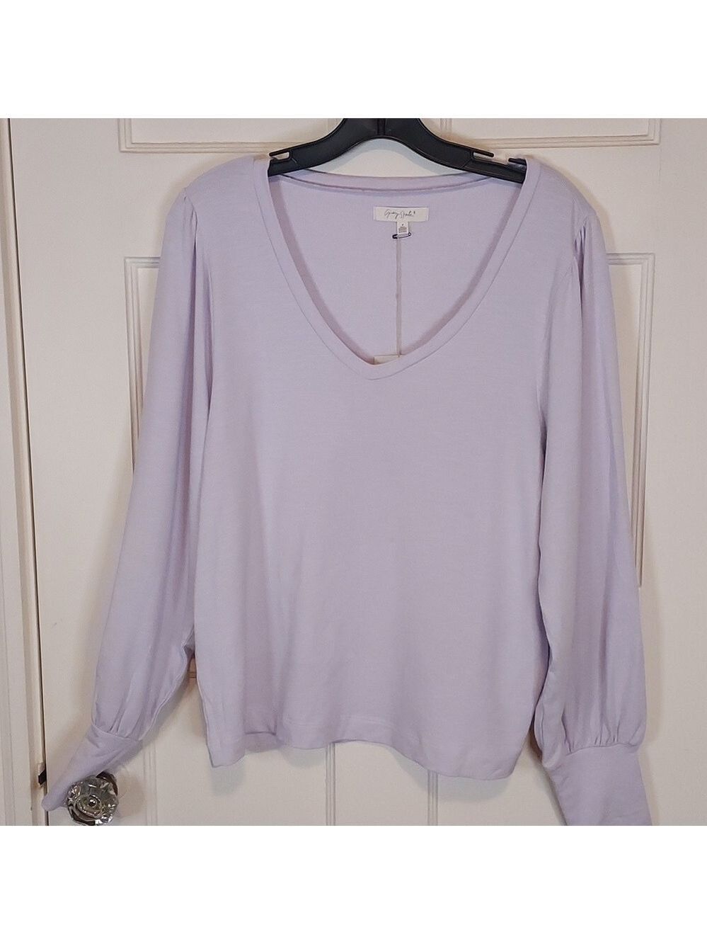 Grey State Lorelei Top in Lavender Blue